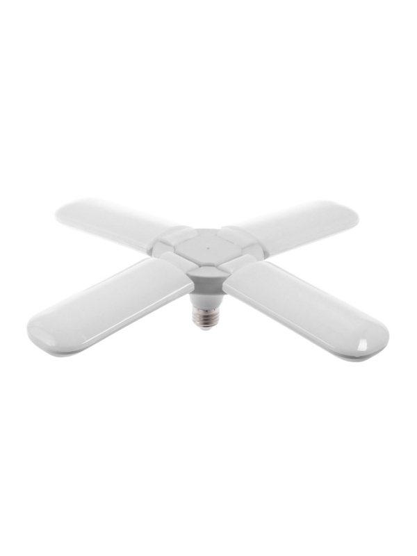 Лампа светодиодная, 40 Вт, E27, 6500K, 220 В, 4 лепестка, белый Лампа светодиодная, 40 Вт, E27, 6500K, 220 В, 4 лепестка, белый