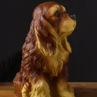 Копилка собака "Спаниэль сидящий" 17х13х19 см