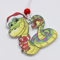 Набор подвесок &laquo;Змея&raquo;, в деревянной подарочной упаковке, 12 шт.