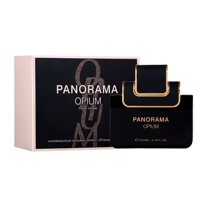 Парфюмерная вода женская Panorama Opium (по мотивам Yves Saint Laurent Black Opium), 100 мл