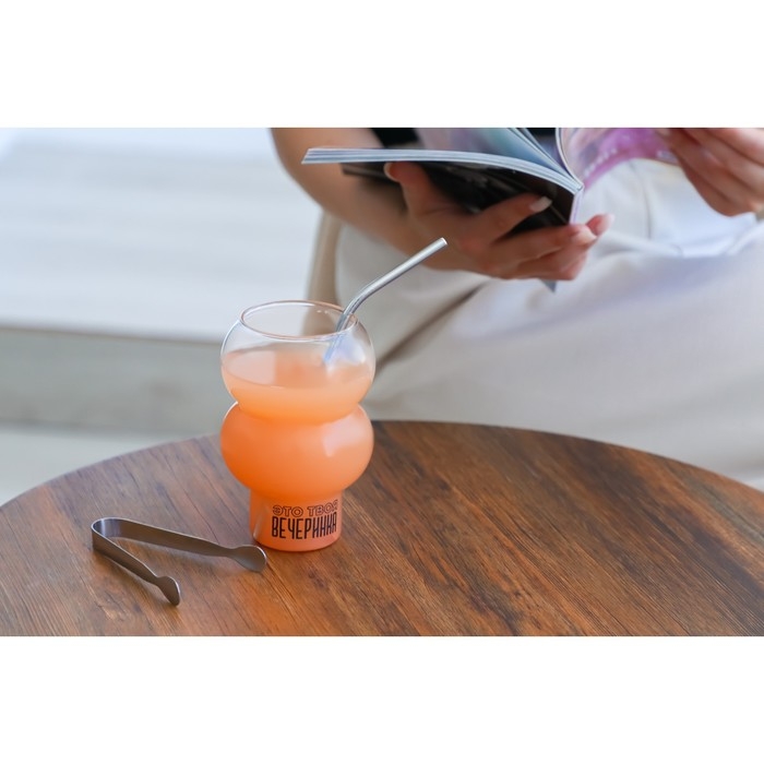 Набор &laquo;Сильная и независимая&raquo;, стакан, трубочка, щипцы, инструкция