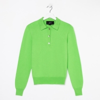 Джемпер поло MIST, р. 40-42, зеленый Джемпер поло MIST, р. 40-42, зеленый