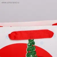 Пакет подарочный новогодний ламинированный &laquo;Новогодний единорожка&raquo;, MS 18 х 23 х 10 см