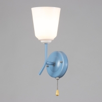 Бра "Онлайн" (цил.) 1х15Вт Е27 МОДЕЛЬ:BR 02077 голубой 10,5х15х27см Бра "Онлайн" (цил.) 1х15Вт Е27 МОДЕЛЬ:BR 02077 голубой 10,5х15х27см