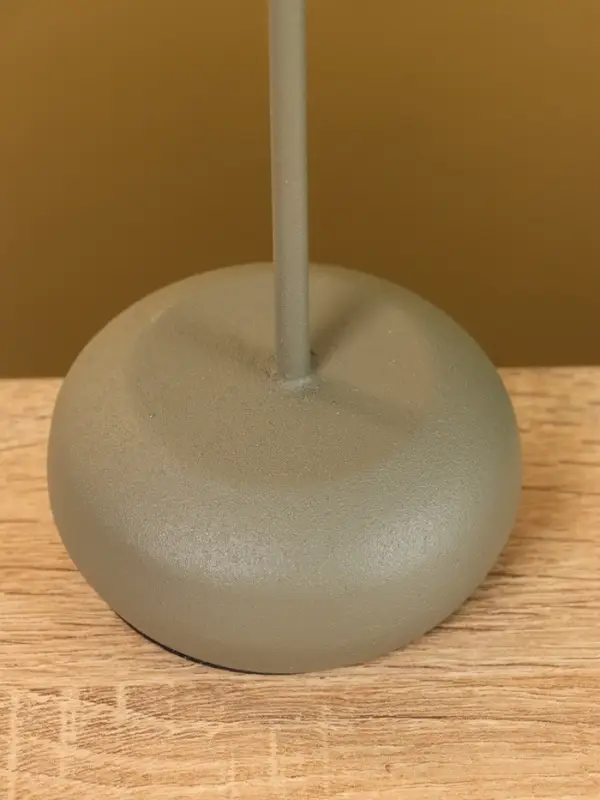 Подсвечник на 1 свечу текстурный "Графит" 8х8х20 см