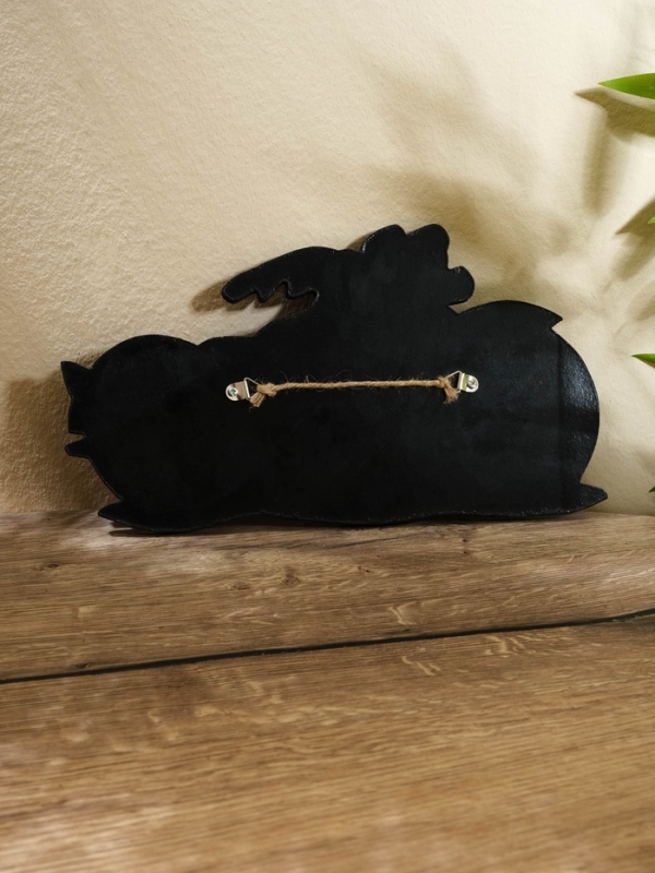 Панно Панно "Чоппер" дерево 30х16 см, красный