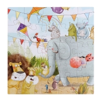 Пазлы 4 в 1 «Праздничная вечеринка», 25, 36, 49, 64 элемента Пазлы 4 в 1 «Праздничная вечеринка», 25, 36, 49, 64 элемента