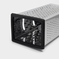 Тёрка Magistro Gate, 4 грани, 10,5&times;8,5&times;24,5 см, цвет чёрный