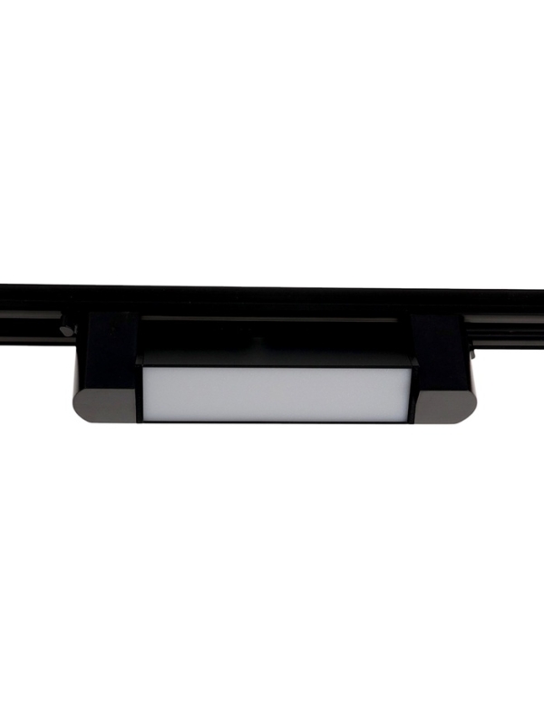 Трековый светильник линейный, поворотный, 10 Вт, 900 Лм, 4000К, IP20, черный Трековый светильник линейный, поворотный, 10 Вт, 900 Лм, 4000К, IP20, черный
