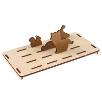 Головоломка. Повтори по образцу &laquo;Лес&raquo;