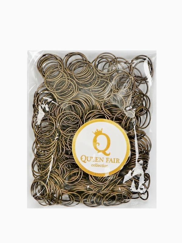 Кольцо соединительное 0,7&times;12 мм (набор 50 г, &plusmn; 440 шт.) СМ-995, цвет бронзы