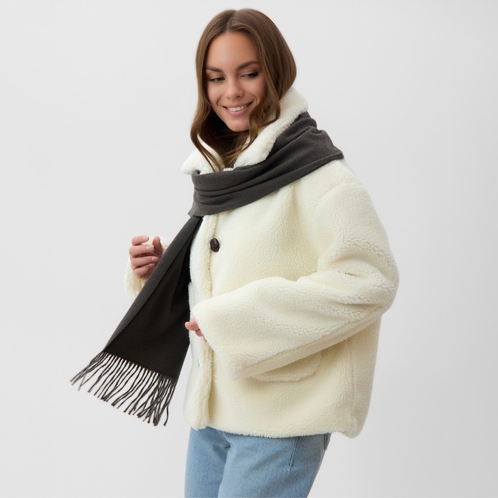 Шарф женский MIST, серый, 33*180 см Шарф женский MIST, серый, 33*180 см