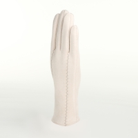 Перчатки женские, безразмерные, без утеплителя, цвет молочный