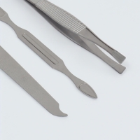 Набор маникюрный &laquo;Нежность&raquo;, 6 предметов, в футляре, цвет голубой