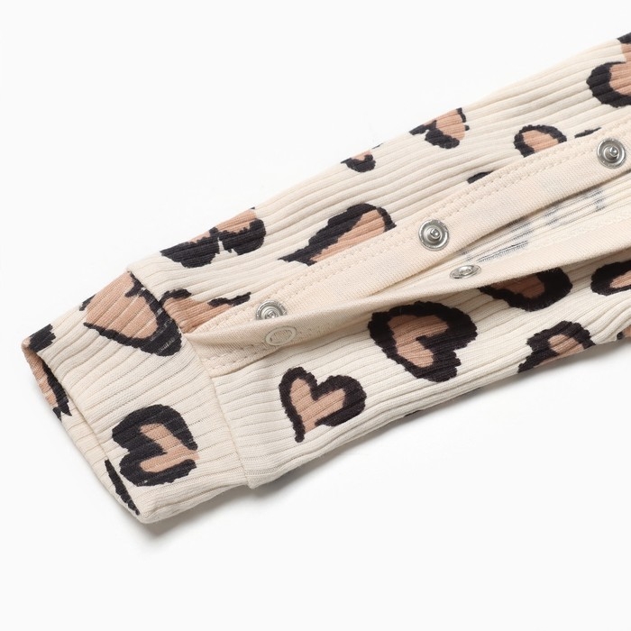 Комбинезон Крошка Я Leo love, рост 62-68 см, 9096435