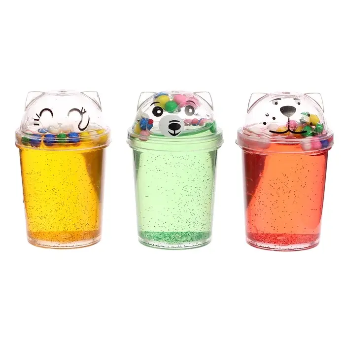 Лизун - слайм &laquo;Напиток&raquo;, МИКС