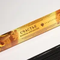 Благовония "Счастье", 20 палочек в упаковке, шестигранник