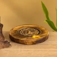 Подставка под благовония "Чакра" дерево 10 см