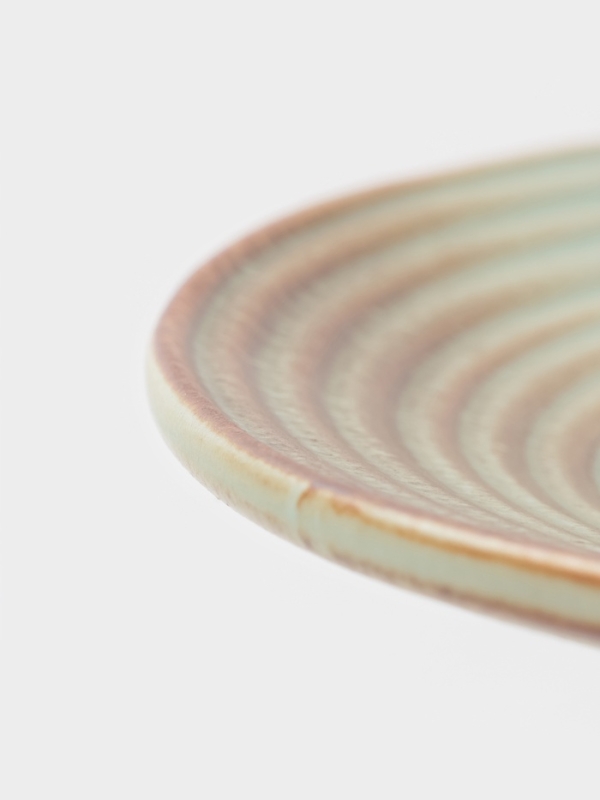 Тарелка глубокая "Sand Ripples" Magistro 22см, 22,5х6 цвет желтый, голубой, коричневый