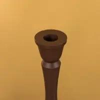 Подсвечник на 1 свечу "Шоколад" 10,5х10,5х34,5 см