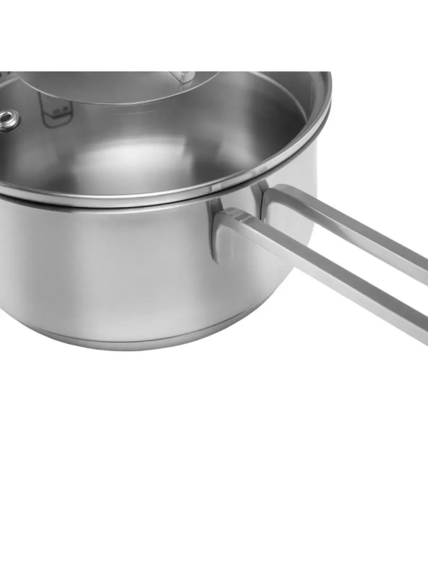 Ковш сотейник 1,5 л кухонный Solid-16SP с крышкой и носиком