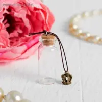 Основа для творчества и декорирования &laquo;Бутылочка. Шапка мономаха&raquo;, с пробкой, 8 мл