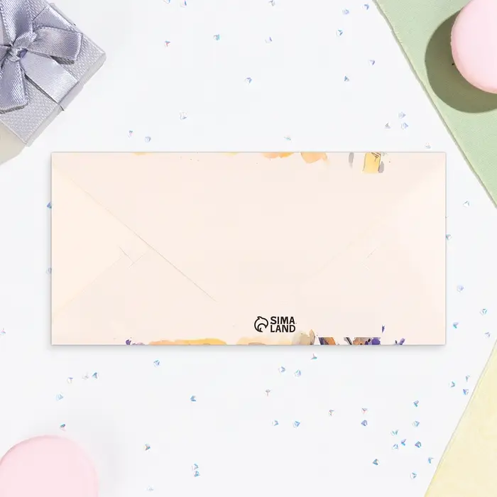 Конверт для денег "Для тебя!" кувшин, 16,5х8 см