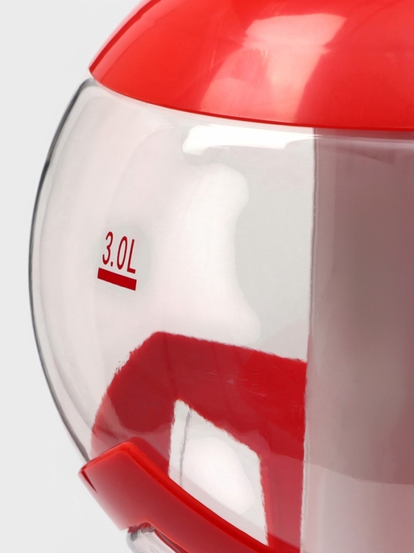 Башня пивная &laquo;Шар&raquo;, 3 л, цвет красный