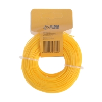 Леска для триммера ТУНДРА, сечение звезда, d=1.6 мм, 50 м, нейлон Леска для триммера ТУНДРА, сечение звезда, d=1.6 мм, 50 м, нейлон