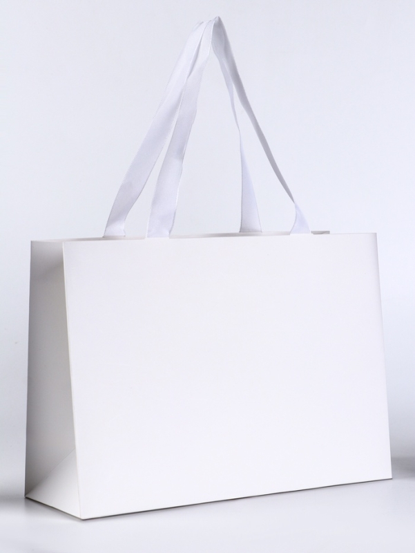 Пакет подарочный &laquo;Белый&raquo;, 28&times;20&times;10 см