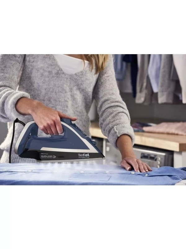 Паровой утюг Ultragliss Plus FV6824E0, 2800 Вт, синий