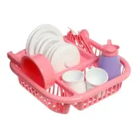 Набор детской посуды  с сушилкой на 4 персоны