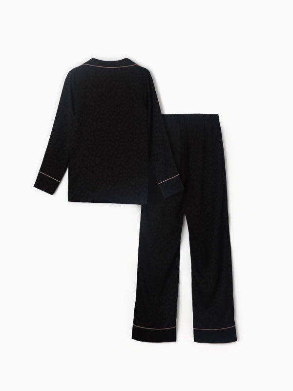 Комплект женский (рубашка и брюки) KAFTAN Leo black collection р-р 52-54