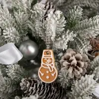 Мини-подвеска &laquo;Пряник&raquo;, снеговик