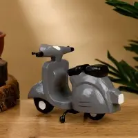 Сувенир "Мопед" дерево 15х9х10 см, цв. серый