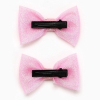 Бант для волос 2 шт, крабики &laquo;Милота&raquo;, 8 х 12,5 см