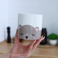 Кашпо для цветов, &laquo;Медведь&raquo;, 10 х 10 см