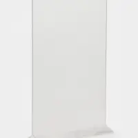 Двухсторонняя подставка А4, оргстекло 2 мм, 21&times;6.5&times;32.5 см, В ЗАЩИТНОЙ ПЛЁНКЕ