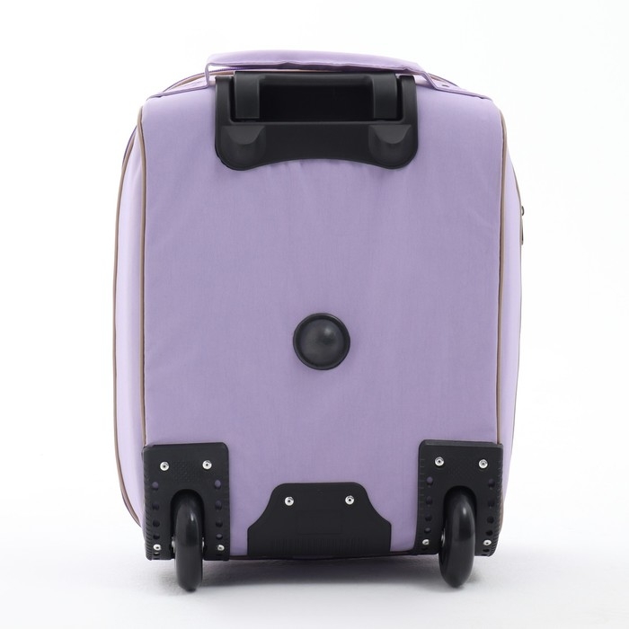 Чемодан детский 34 л (XS), Sacvoyage, отдел на молнии, цвет сиреневый