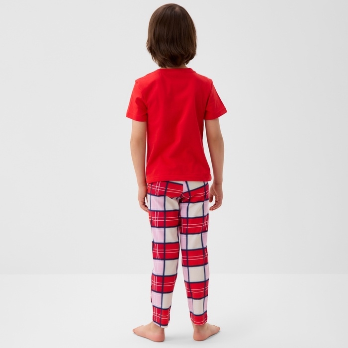 Пижама новогодняя детская KAFTAN "Bear" размер 28 (86-92)