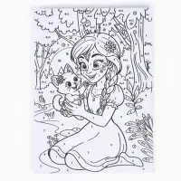 Картина по номерам &laquo;Волшебный лес феи&raquo;, 21&times;15 см