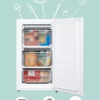 Морозильная камера RCU89WH1R,3 ящика, белый