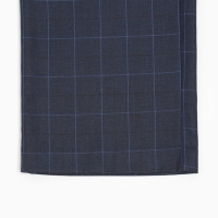 Брюки женские в клетку MINAKU: Classic цвет синий,р-р 48