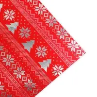 Плёнка упаковочная голография &laquo;Вязка&raquo;, 100 х 70 см