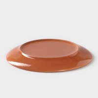 Тарелка ColorLife, d=24 см, h=2,5 см, цвет зелёный