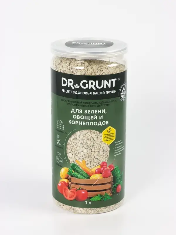 Удобрение минеральное для зелени, овощей, корнеплодов, Dr.Grunt, 700 г