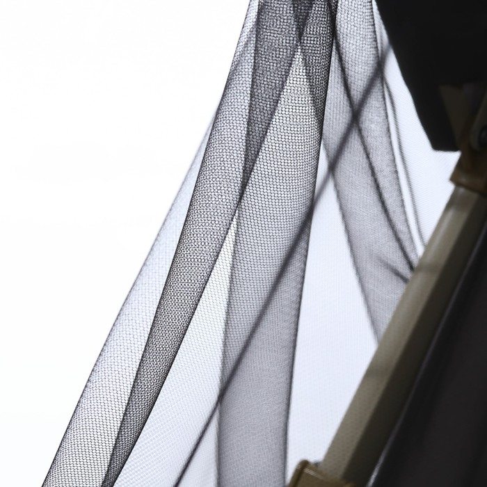 Москитная сетка на резинке, цвет черный