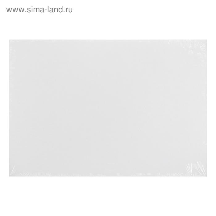 Холст на картоне 30 х 40 см, хлопок 100%, акриловый грунт, мелкозернистый, "Студия"