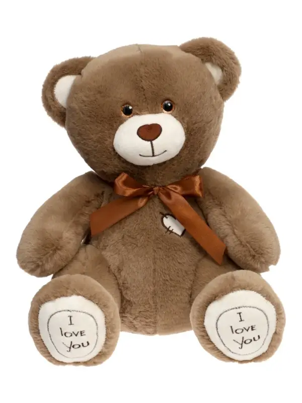 Мягкая игрушка "Медведь Фил", цвет бурый, 55 см МФил/30/230-1