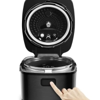 Мультиварка скороварка CY625D32 со сферической чашей, черная